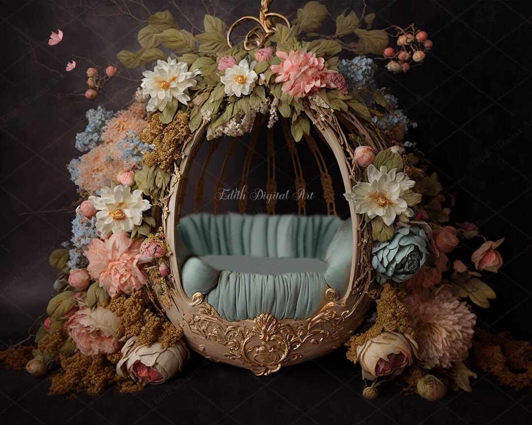 Newborn Digital Bed Newborn Digital Background Royalty - Etsy