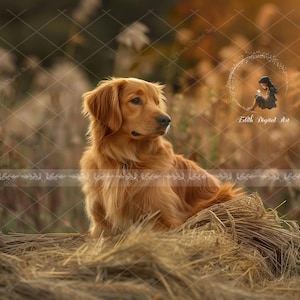 Portrait d'animal de compagnie sur fond numérique, automne, récolte, orge en toile de fond, chien, chat, nature, extérieur, téléchargement de photos, photographie, champ.