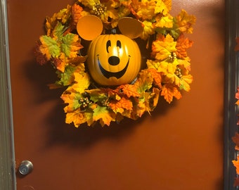 Mickey Mouse MAin Street Wreath