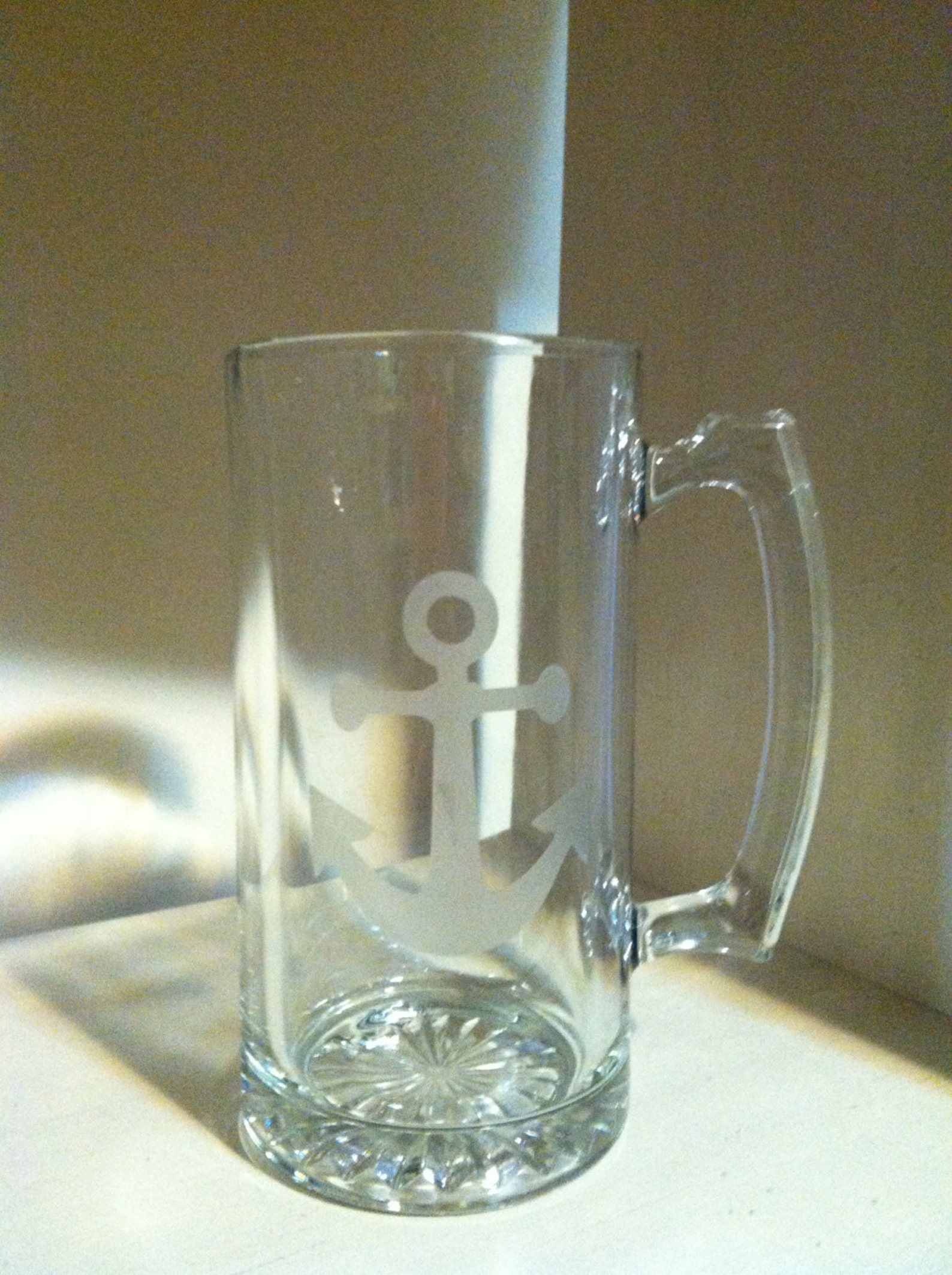 Create your own 16 oz Etched Beer Glass Etsy