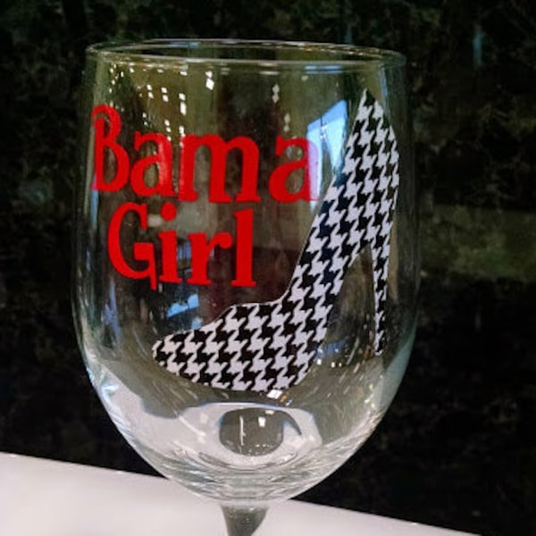 Wine Glass-Bama Girl or Man