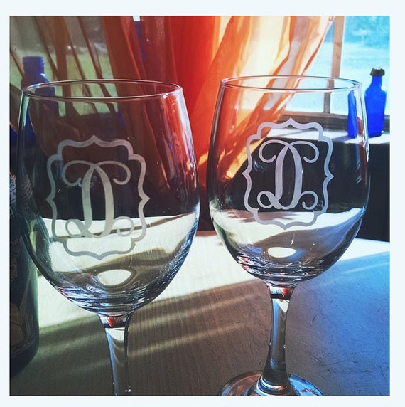 Interlocking Monogram Wine Glasses (Set of 4