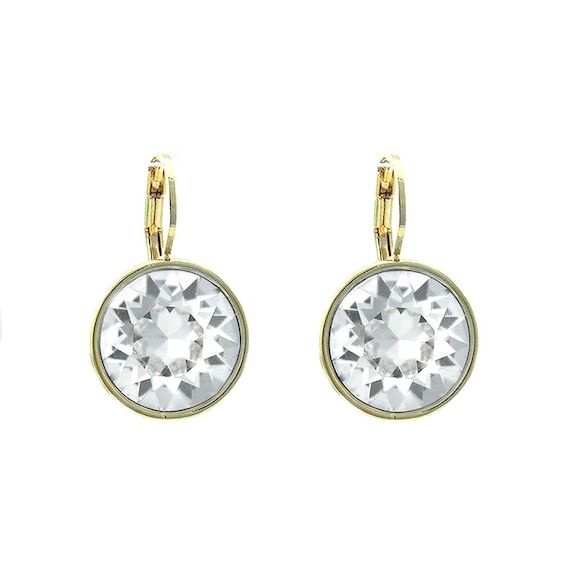 genuine crystal earrings