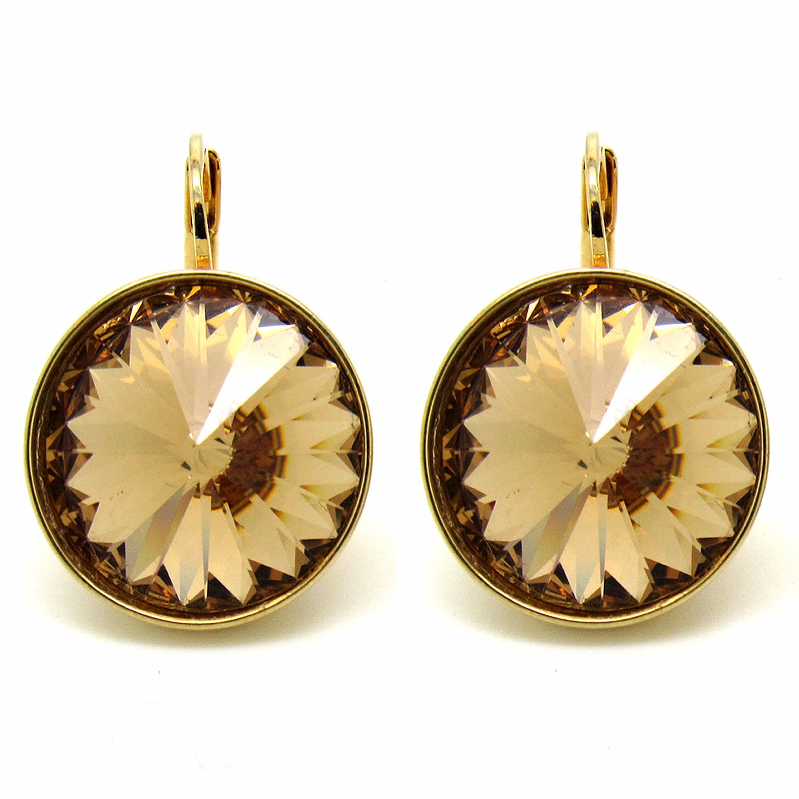 ピアス SWAROVSKI [Original product/shopping bag gift] Bella gold to Swarovski Bella V Gold Set