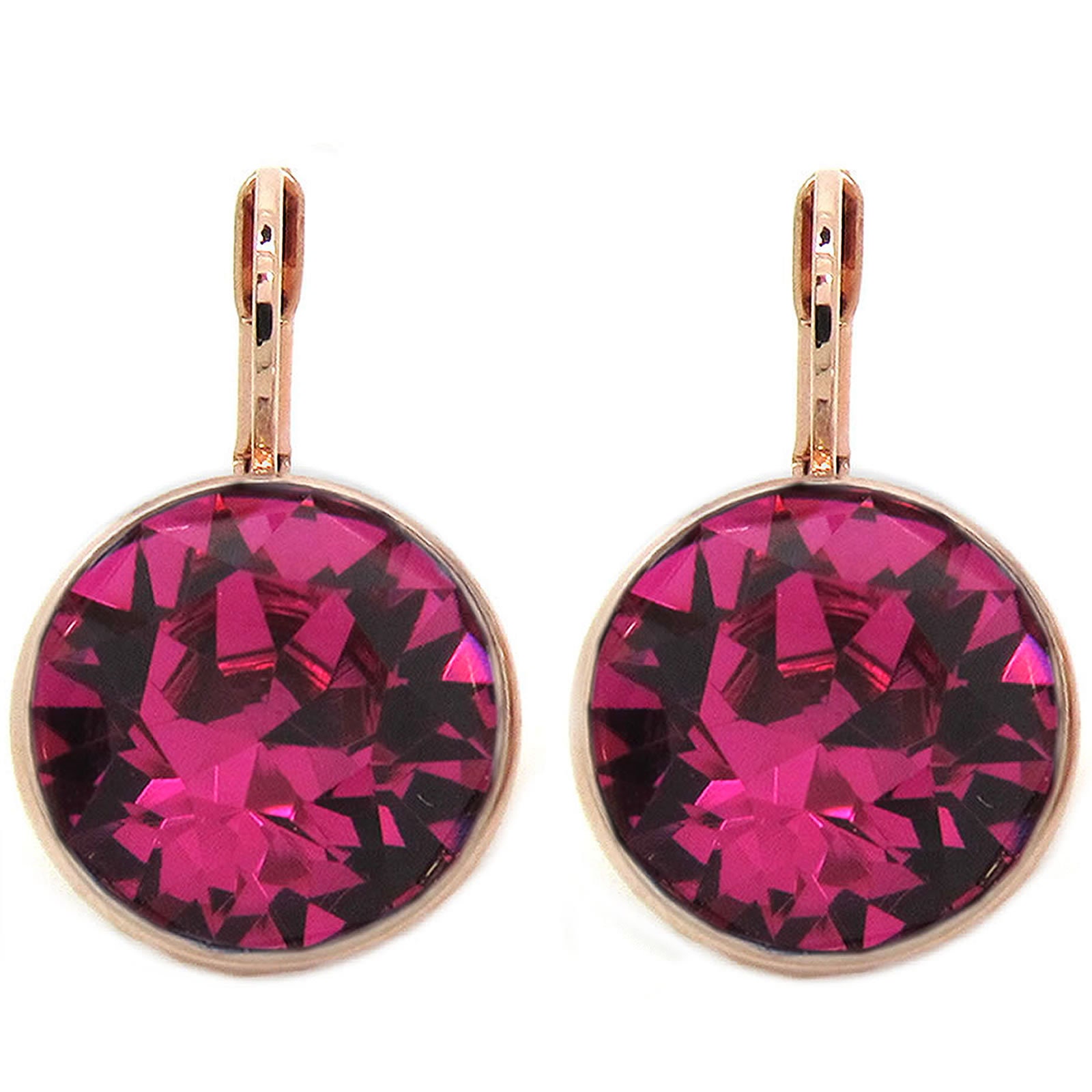 Swarovski pink outlet bella earrings