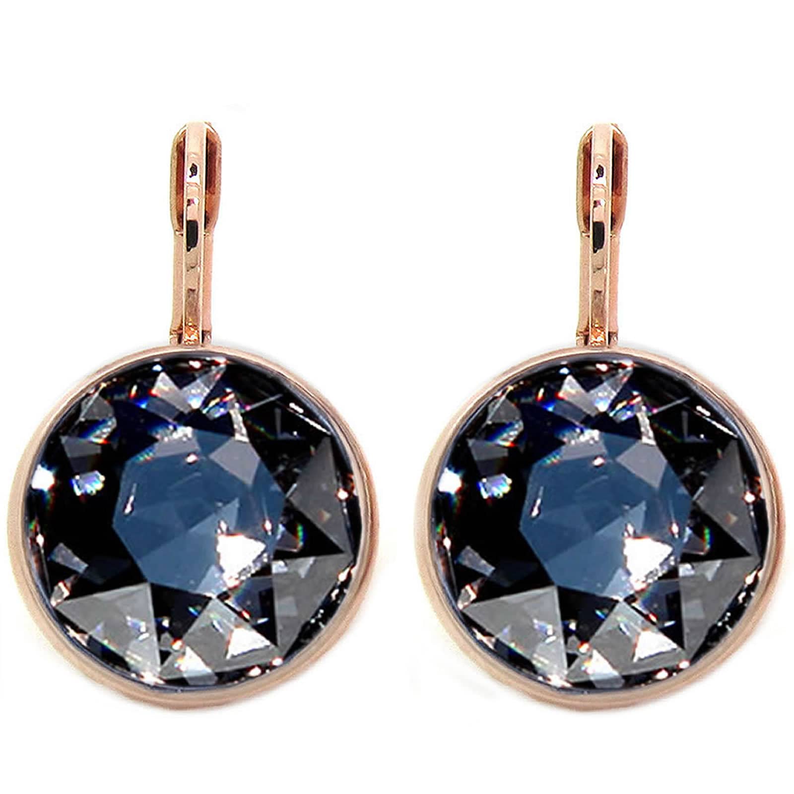 Swarovski bella earrings rose gold deals
