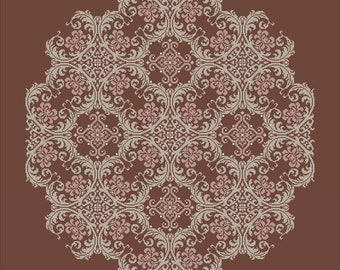 Floral Lace PDF chart by Northern Expressions Needlework