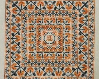 Marigold PDF Chart by Northern Expressions Needlework