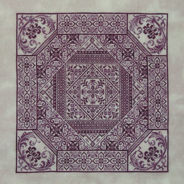 Shades of Plum PDF chart by Northern Expressions Needlework