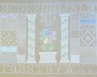 Not Quite Whitework PDF Chart by Northern Expressions Needlework