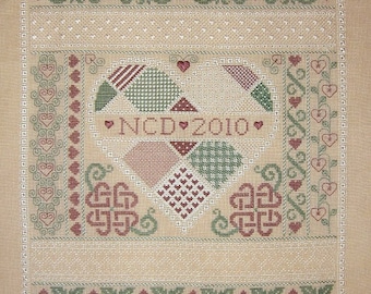 Hearts Entwined PDF Chart by Northern Expressions Needlework