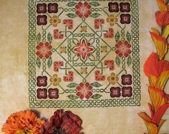 Celtic Garden PDF Chart by Northern Expressions Needlework