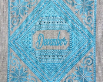 Birthstone Series: Turquoise PDF Chart by Northern Expressions Needlework