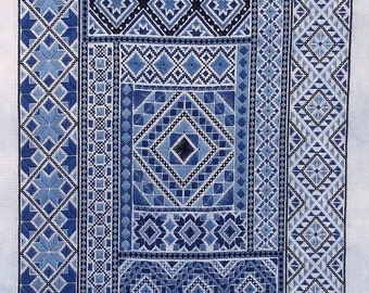 Spanish Diamonds PDF Chart by Northern Expressions Needlework