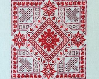 Shades of Canada PDF chart by Northern Expressions Needlework
