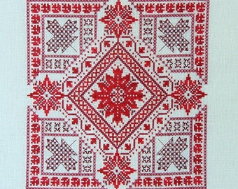 Shades of Canada PDF chart by Northern Expressions Needlework