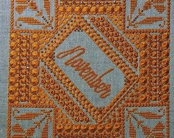 Birthstone Series: Topaz PDF Chart by Northern Expressions Needlework