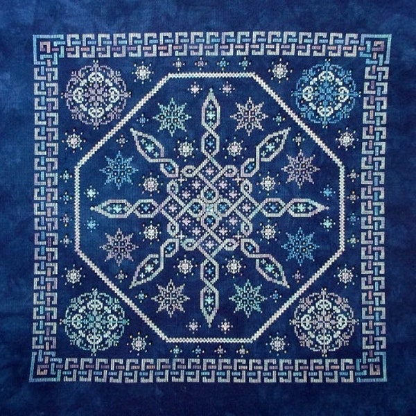 Celtic Snow PDF Chart by Northern Expressions Needlework