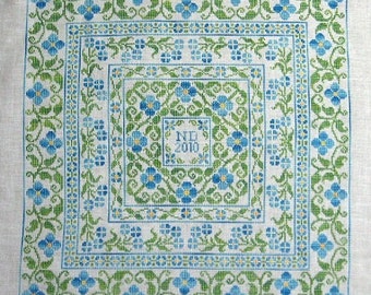 Forget Me Not PDF Chart by Northern Expressions Needlework