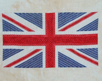 Union Jack PDF Chart by Northern Expressions Needlework
