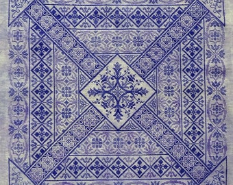 Shades of Indigo PDF Chart by Northern Expressions Needlework