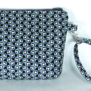 Kleine geometrische print schoudertasje/kleine portemonnee/handtas of cosmetische zak