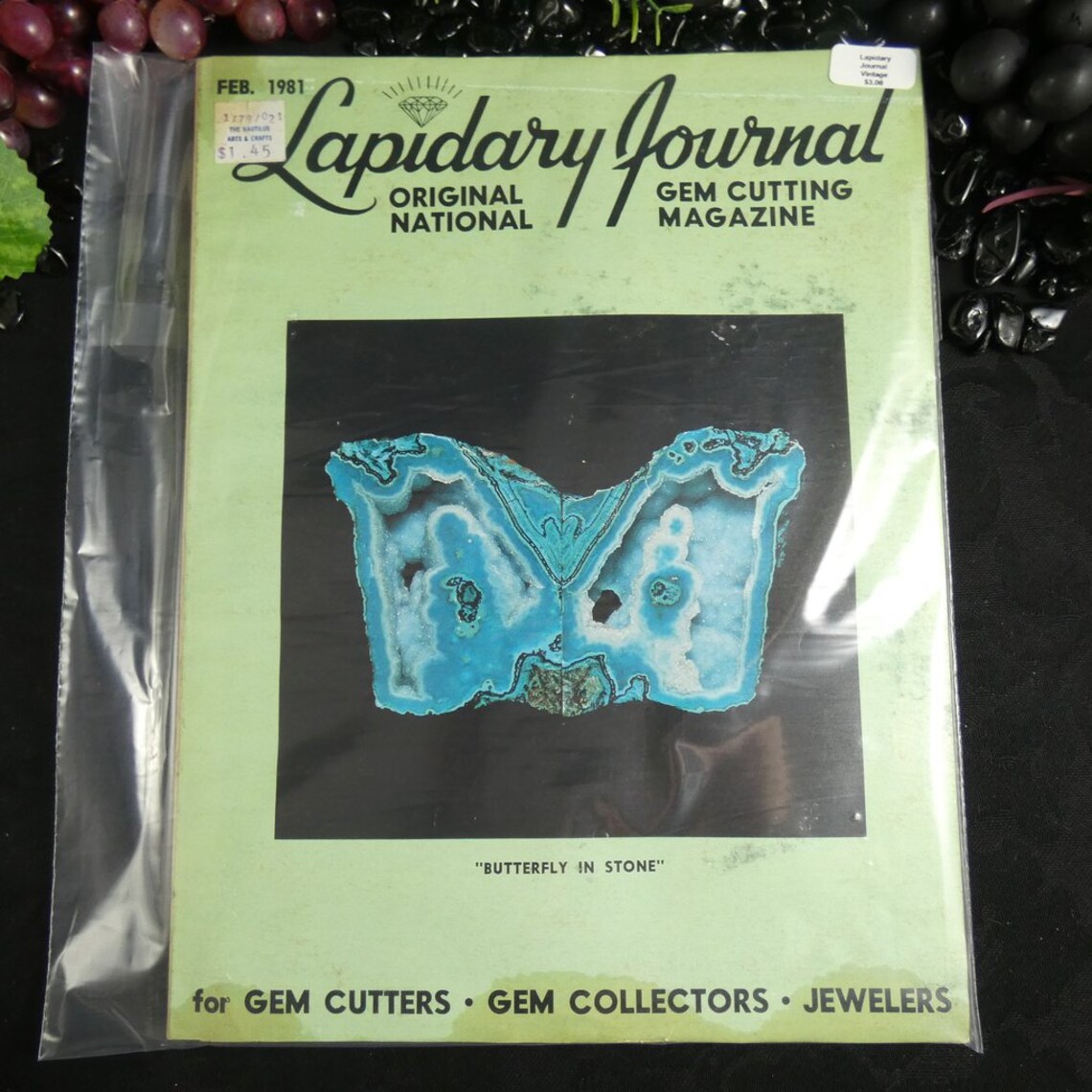 Vintage Lapidary Journal Etsy Vintage Lapidary Journal Etsy