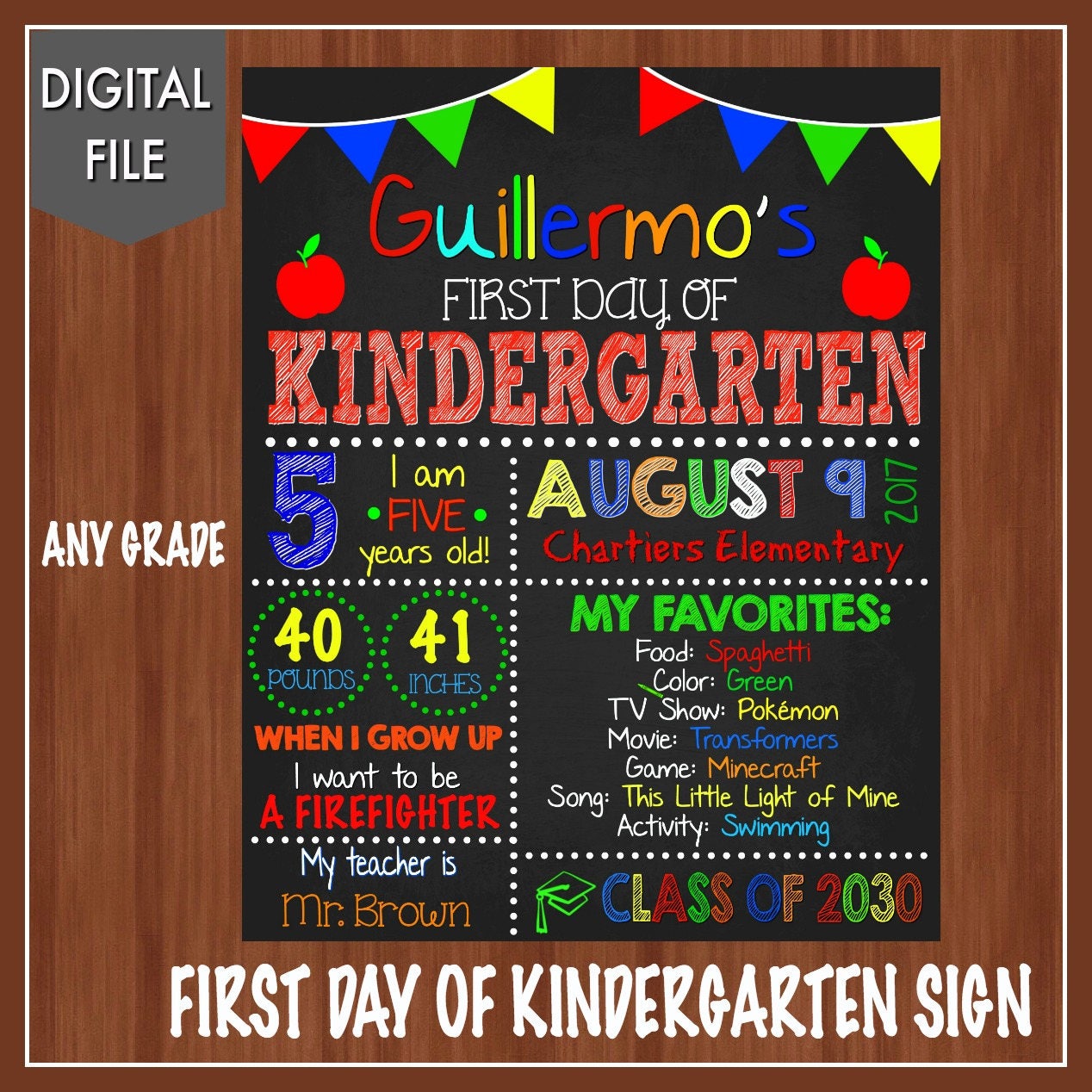 Invitations 1st Day Of School Art Printable First Day Of School Slime