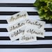 Beautiful Cursive CUSTOM First or Last Name Vinyl Decal | Personalize Your Items! 