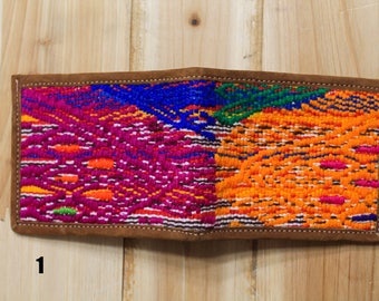 Guipil, Mayan textiles, handmade, handwoven wallets