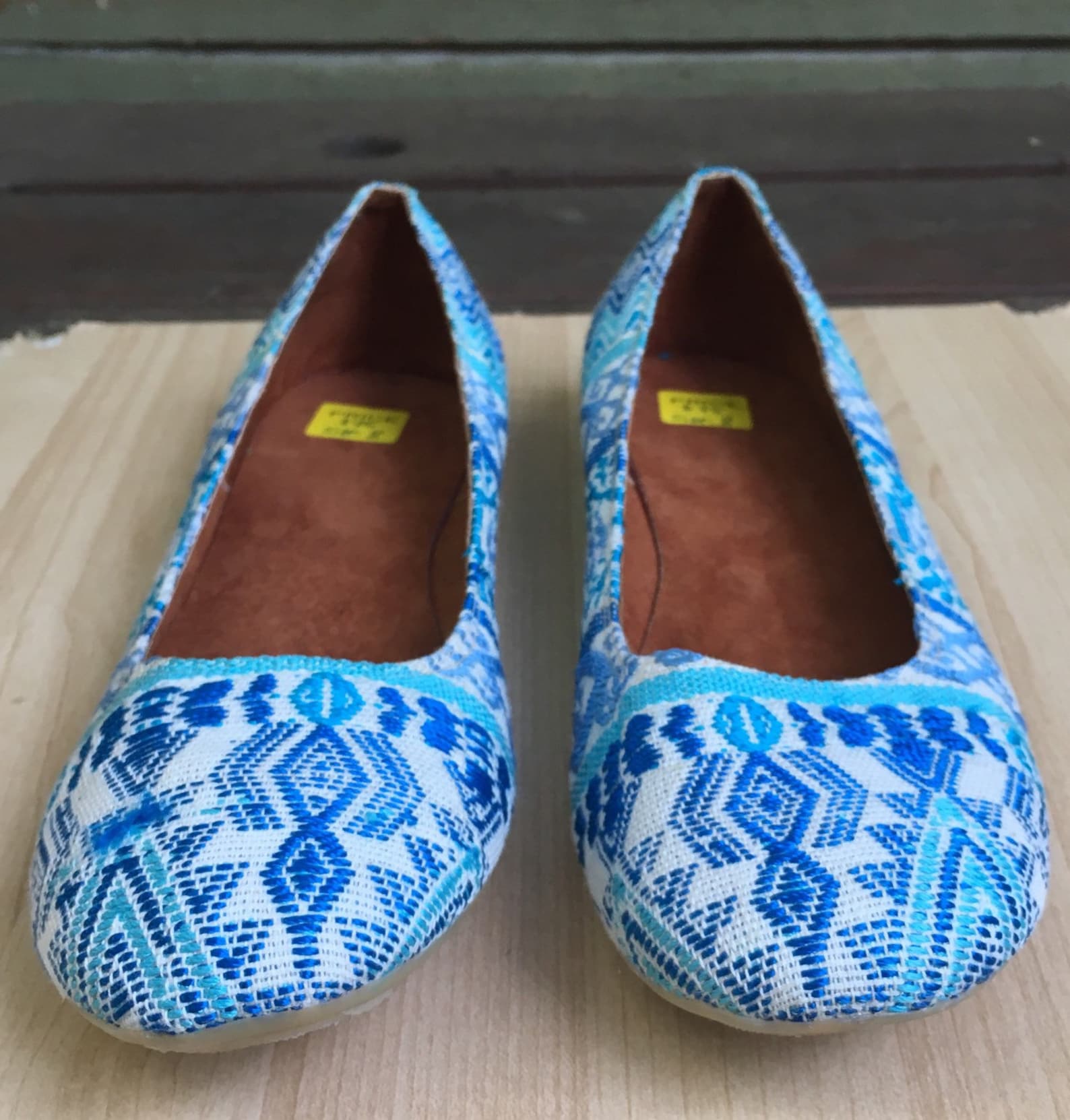 blue tones, hand embroidered, slip one flats, ballet, handmade guatemalan textiles, huipil, guipil