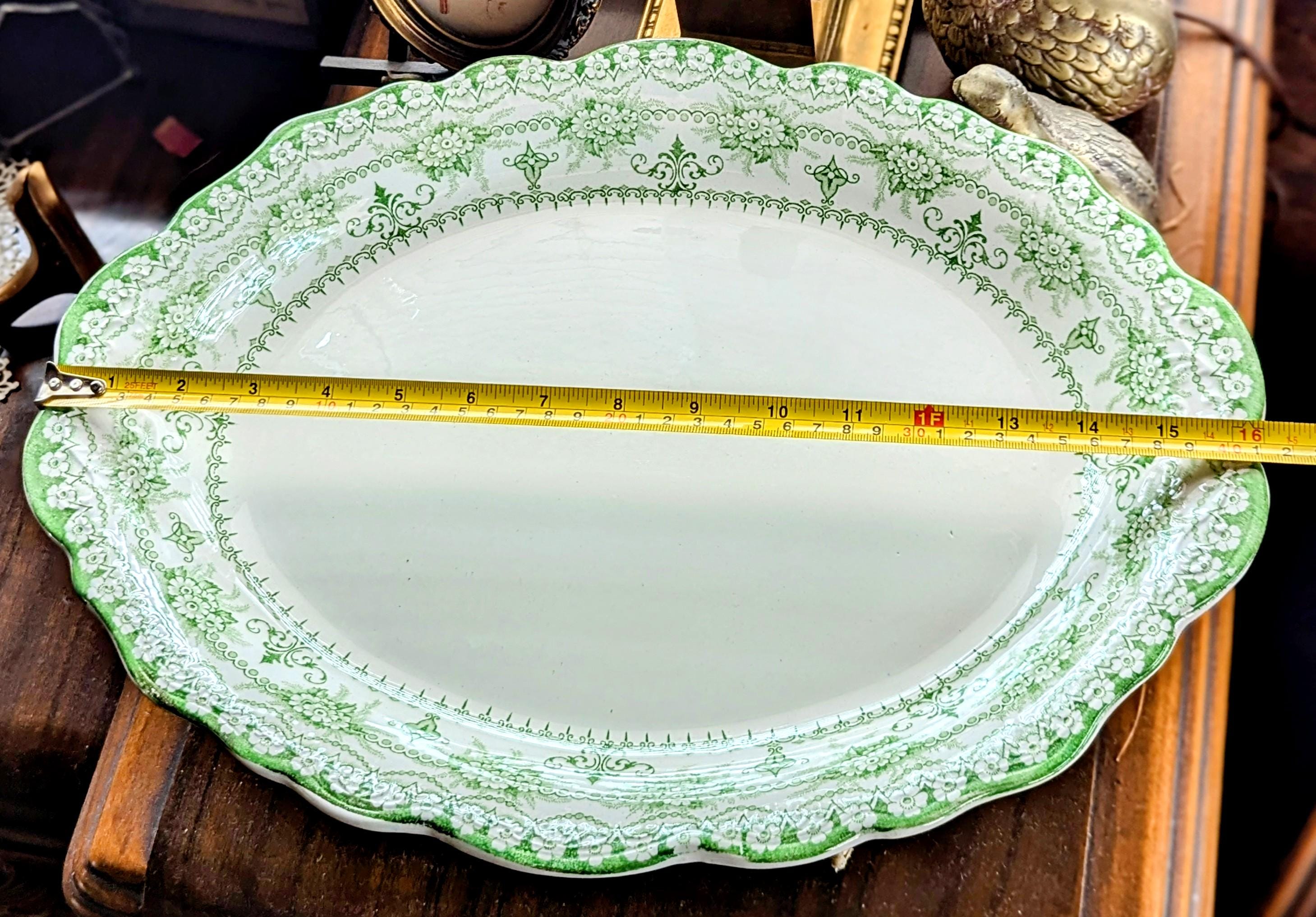 1892〜1925年】JHW&SONS HANLEY ウィローデザート皿