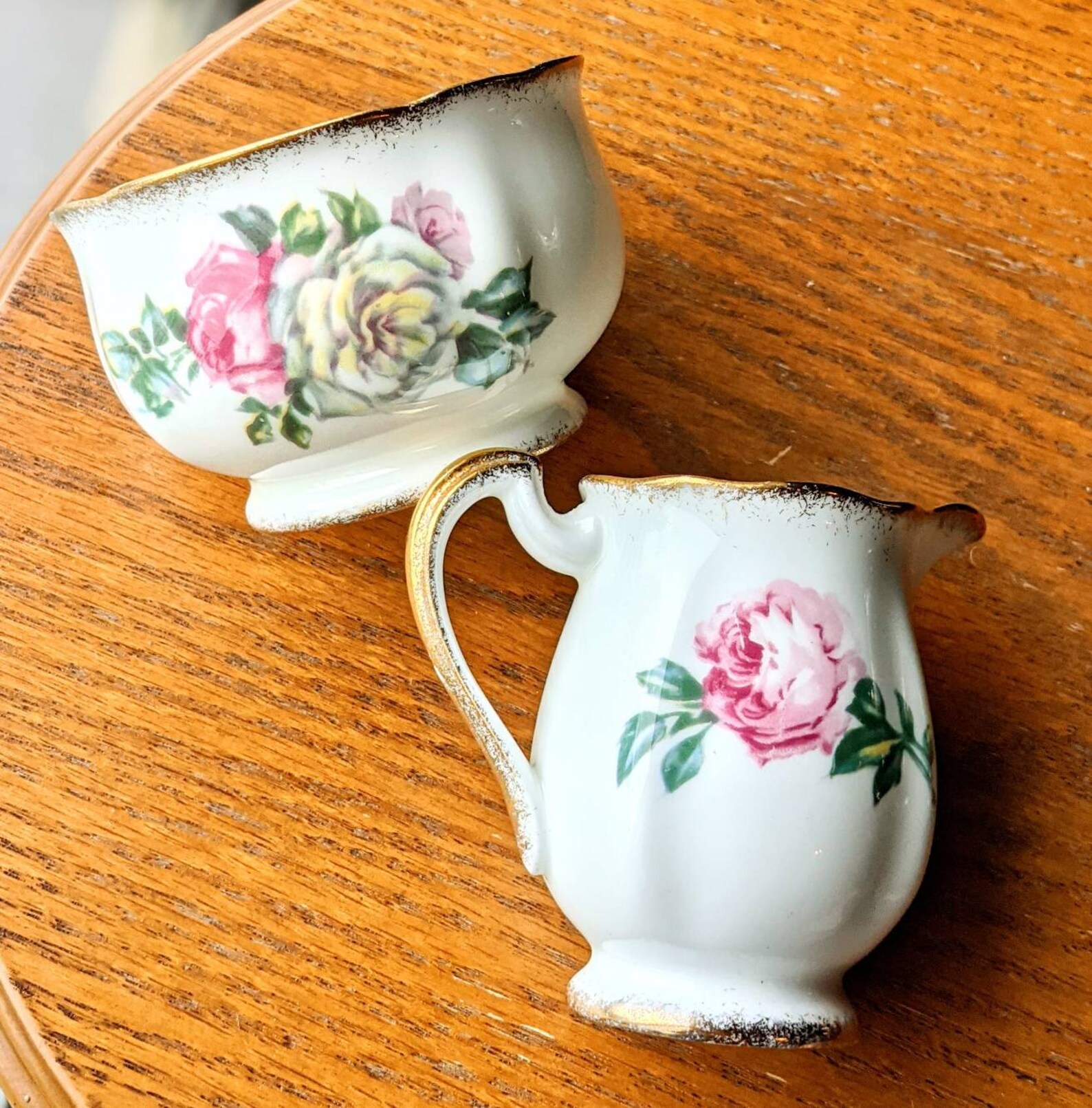 Royal Standard Fine Bone China Footed Creamer and Sugar Set in Etsy