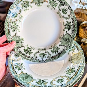 英国ヴィンテージ ロイヤルスタッフォードシャーTransferware トレイ