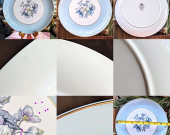 Royal Worcester Woodland Tea Set: Floral Teapot, Teacup, Creamer