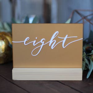 Aangepaste acryl tafelnummers, bruiloft of evenement