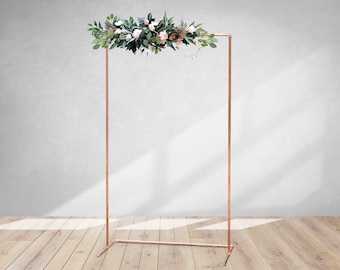 Copper Stand, Wedding Sign Holder, Copper Sign Hanger, Floor Acrylic Wedding Sign Holder, Wedding Sign, Copper Pipe