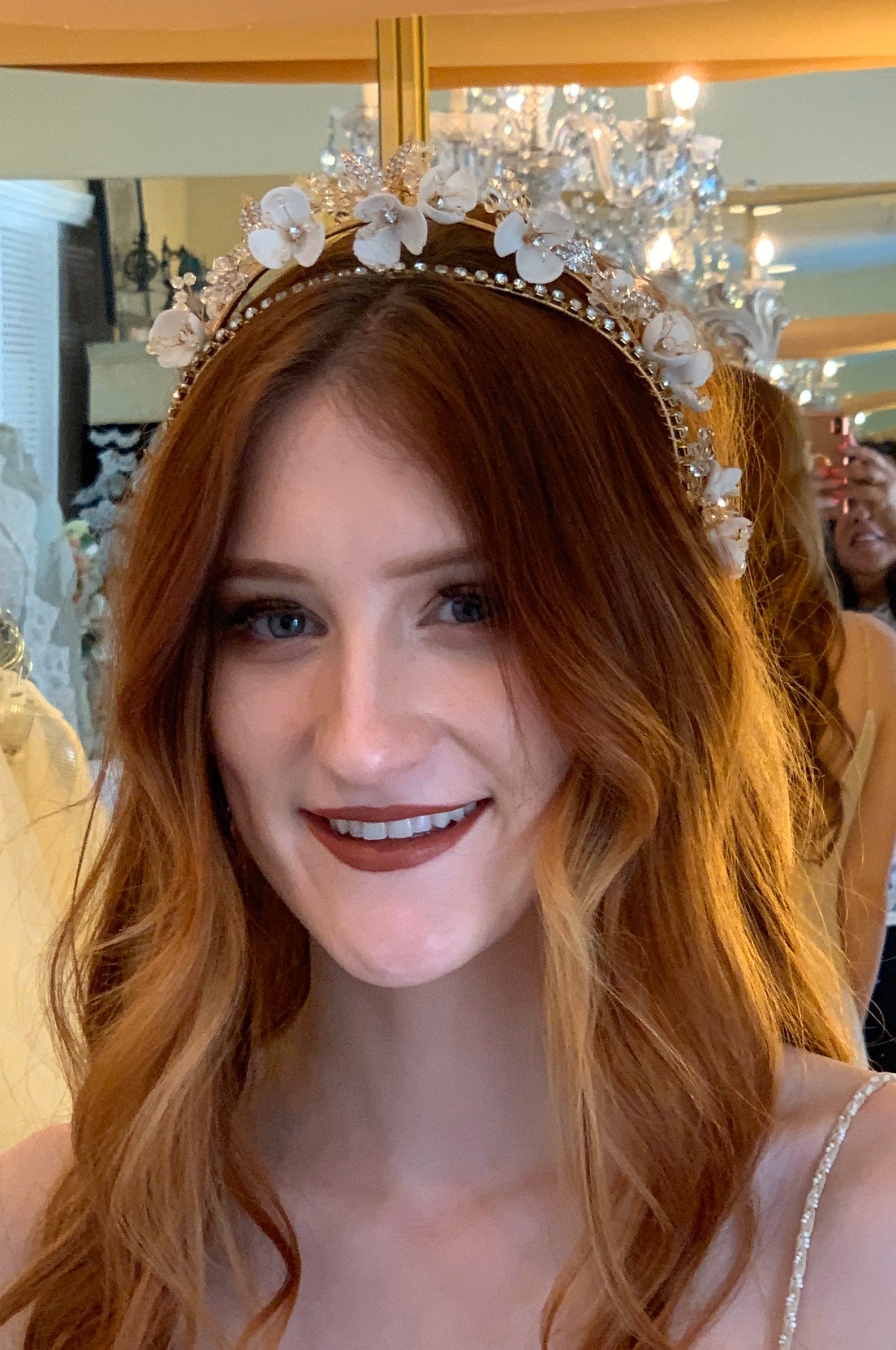 headpiece flower crown