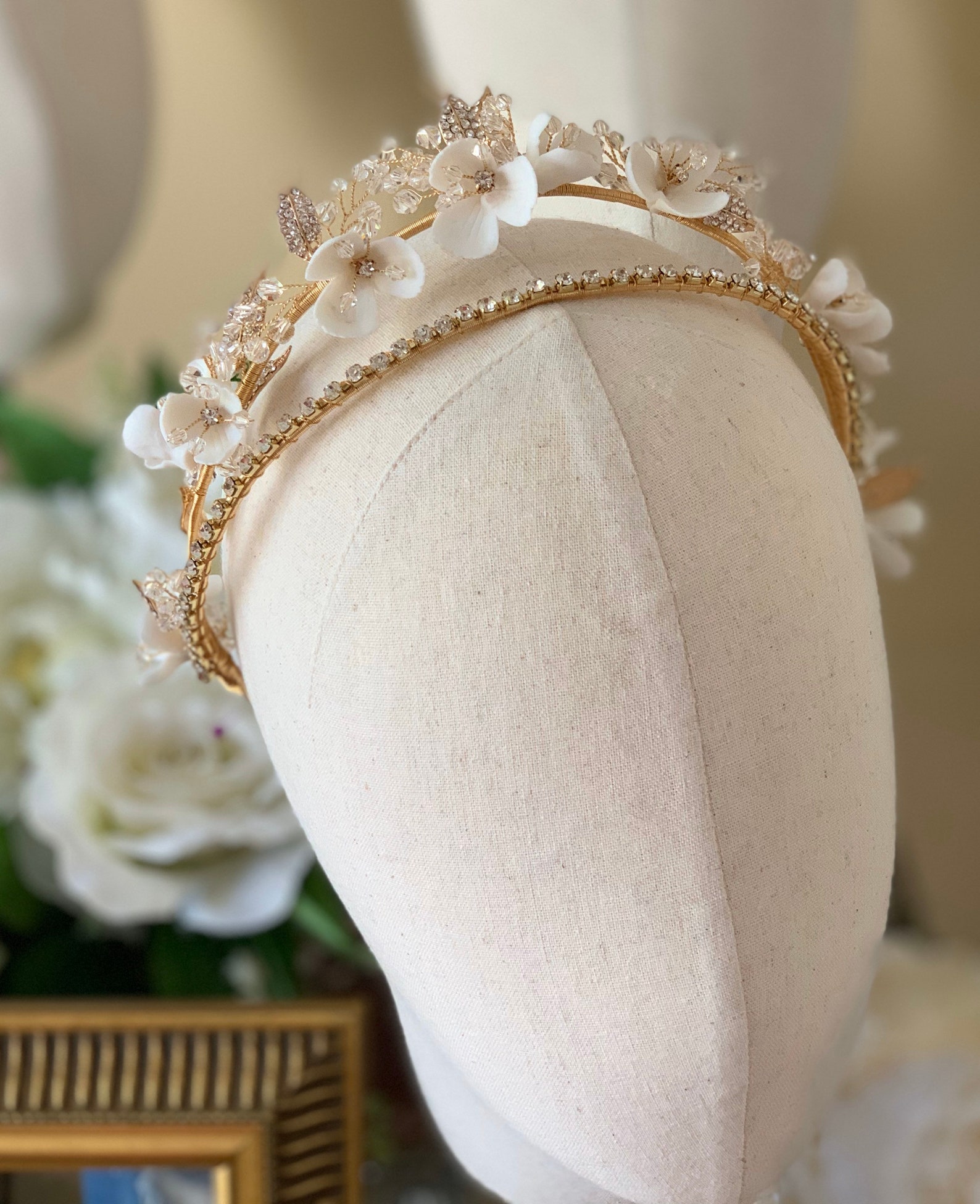 headpiece flower crown