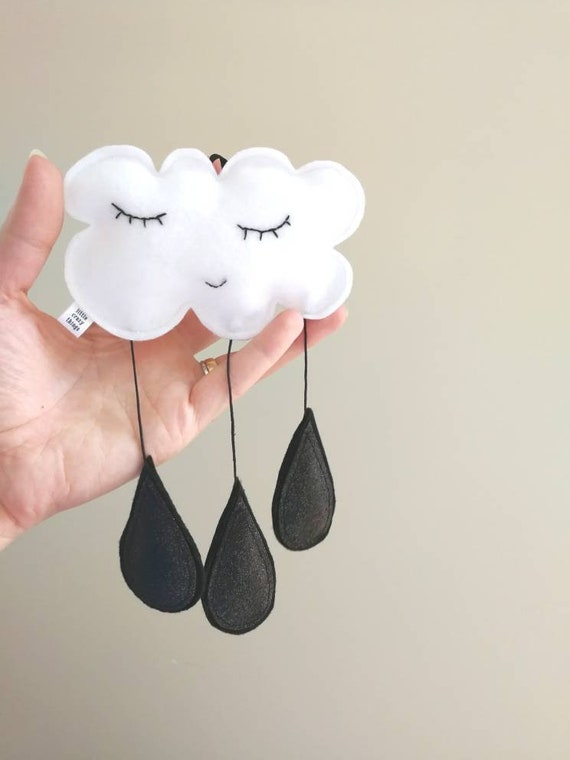 baby on a cloud ornament