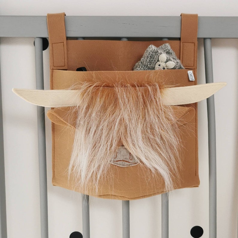 Baby Crib Organizer Diaper Storage Pocket Organizer Cot Etsy