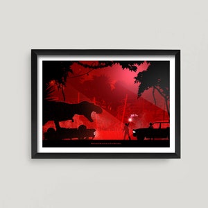 Don&#39;t Move Illustration Poster A3 Alan Square Wall Prints Wedding Gift Birthday Present 1993 Movie Print Top Quality Printed Design Niell