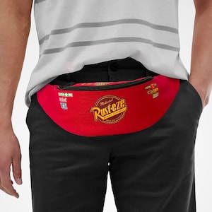 Lightning Bum Bag Belt Racing 95 Retro Bum Bag Castle Storage Bumbag Retro Drawing fanny pack Bear Cartoon holdall Cross Body Bags