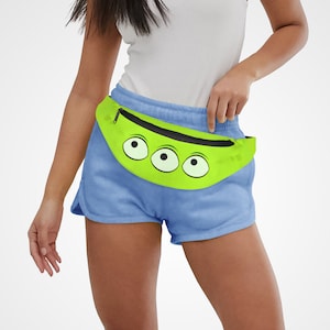 Eternally Grateful Glow In The Dark Bag Belt Green Toy Magväska Castle Storage Magväska Retro Drawing Magväska Infinity Toy Axelremsväska