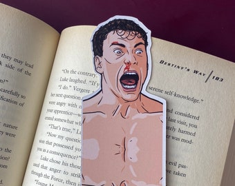 JCVD bookmark action 80’s 1988 film movie karate kick-boxer martial arts muscles bookmarks new fan gift present accessory book books mark