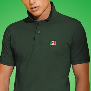 Mexico Polo Shirt Mexican Poloshirt Football T-shirt 2018 World Cup Collar Top Soccer Tee Goal Retro Flag National Champions Mens City New