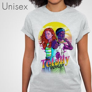 Totally Tubular T-shirt Retro 80s 11 Tshirt Stranger Eleven Elle Top Waffle Tee TV Show Geeky Shirt 3 Mens Man Womens Upside Down 80&#39;s Kids