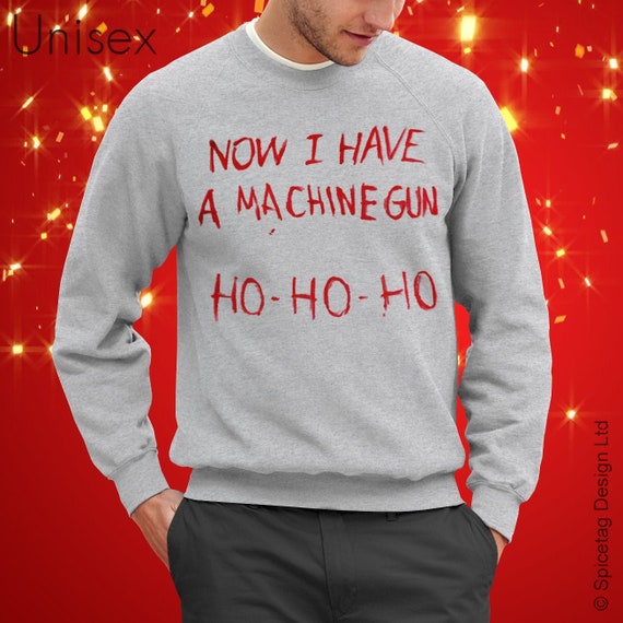 Now I Have A Machine Gun Sweater Movie Jumper Film Sweatshirt -