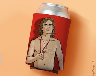 Billy Can Cooler Holder Movie Film 80's 1980's Beer Drink Holder Bottle Cozy I'd Buy Foam Cooling Sleeve Koozie Drinking ST