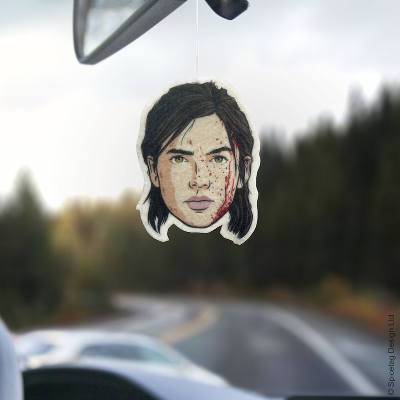 Ellie Car Air Freshener TLOU Cars Novelty Gift Present Ideo Etsy